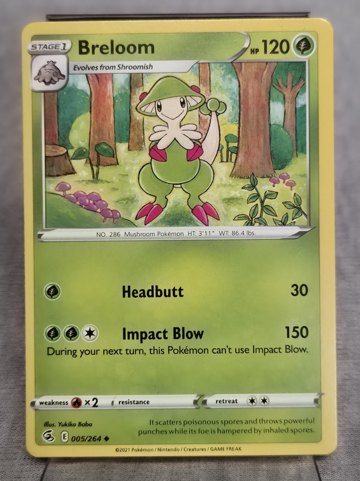 Breloom - SWSH08: Fusion Strike - SWSH08 - 5/264 - Pokemon