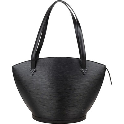 Louis Vuitton Noir Epi Leather Sac St. Jacques GM Shoulder Bag Tasche