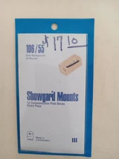 D3# Showgard Stamp Mounts * Closeout **Please Read Description