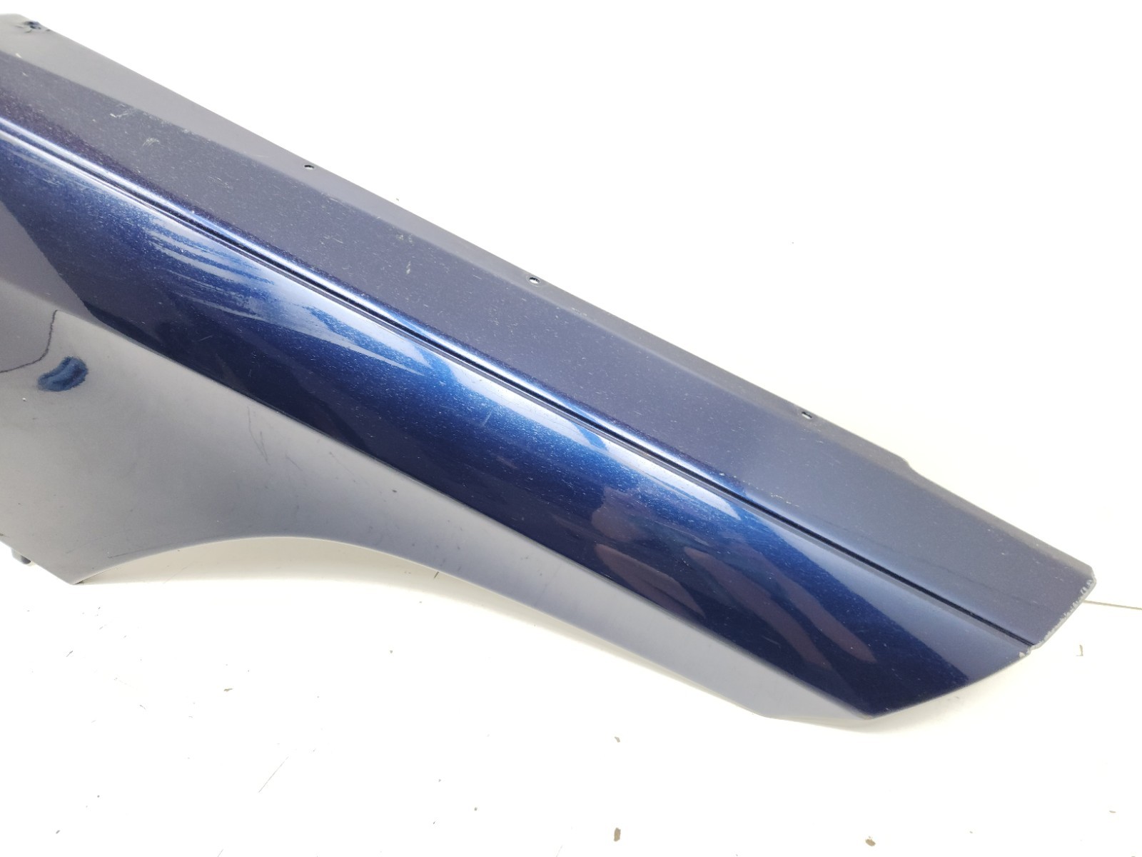 2012-2014 MCLAREN MP4-12C 650S SPIDER LEFT SIDE QUARTER ROCKER PANEL BLUE OEM