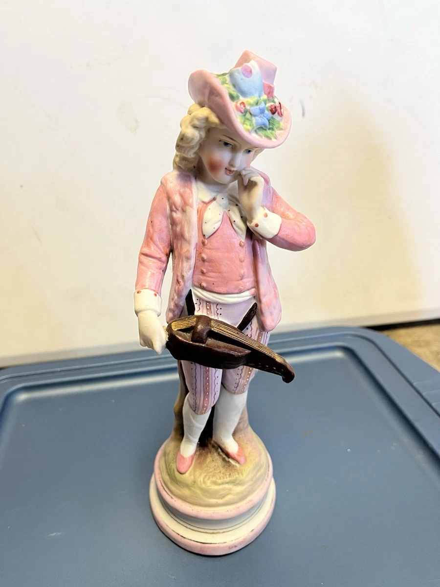 Vintage Boy Girl Bisque Figurines | eBay