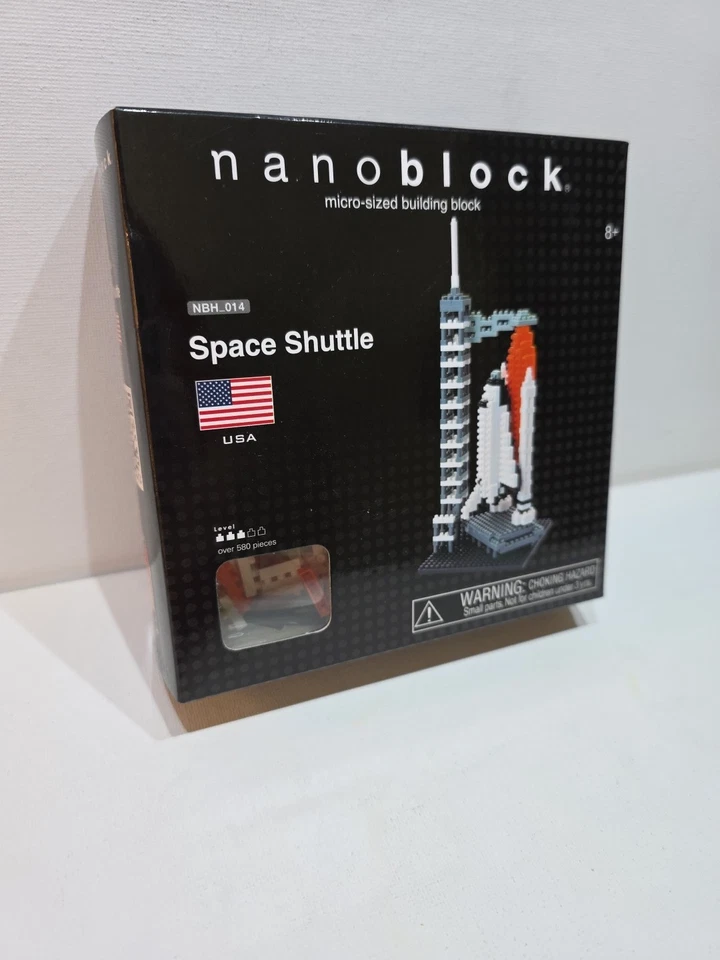 Nanoblock Space Shuttle New Unopened Box Building Blocks Set Small Toy Collect - Image 2 of 4