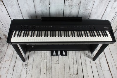 Roland FP-90X Digital Piano 88 Key Portable Digital Piano Black with Stand