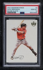 2021 Panini Diamond Kings Blank Slate Alex Bregman #BS-8 PSA 10 GEM MT z0q