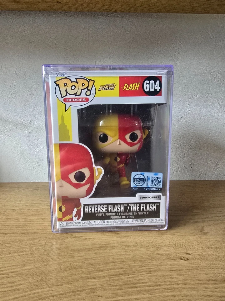 Funko Pop DC the Flash / Reverse Flash 604 Limited Edition, édition limitée 3500 - Photo 1/4