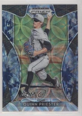 2019 Panini Prizm Draft Picks Camo Prizm 7/25 Quinn Priester #51 ds4