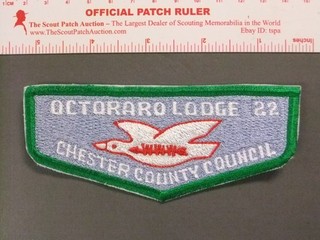 Boy Scout OA 22 Octoraro Lodge FAKE Flap 0186QQ
