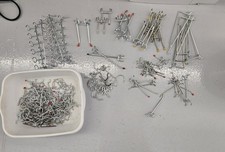 Metal Pegboard Hooks Assortment Lot 150+ Piec...