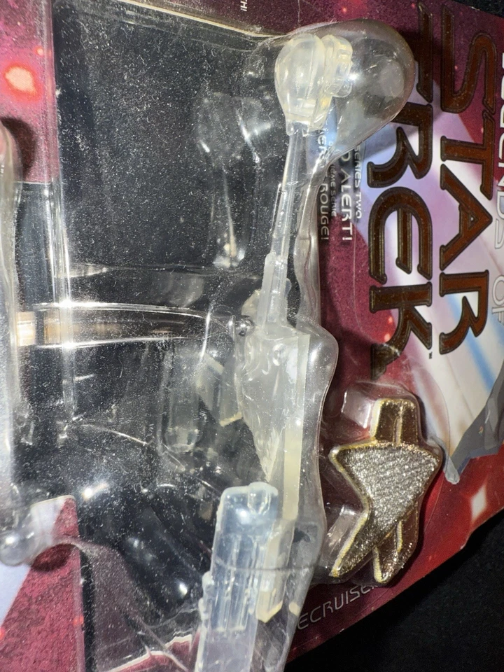 Legends of Star Trek Klingon D7 Battle Cruiser Cloaked Die-Cast Johnny Lightning - Imagem 2 de 4