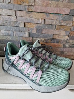 Merrell Bravada Edge Damen-Sportschuhe Größe 6,5 grün Schnürung atmungsaktiv