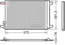 DENSO DCN32066 Air Conditioning Condenser for Audi Q3 (F3B) 2 2018-2021