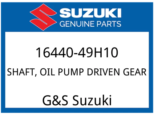 SHAFT,OIL PUMP DRN GEAR