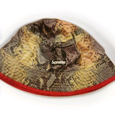 ち*ま様 Supreme THE NORTH FACE ノースフェイス バケット The North Face x Supreme Reversible Bucket Hat Snakeskin/Red | eBay