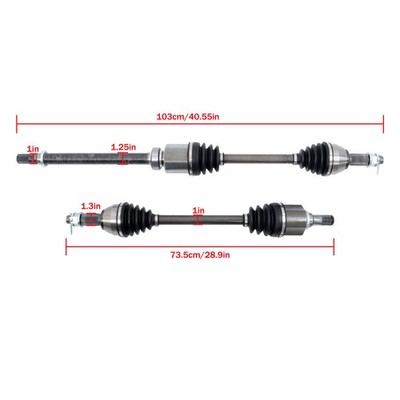 For Nissan Altima 2013-2018 L4 2.5L Front Left & Right CV Axle