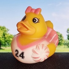      Pink Cheerleader Rubber Duck Jeep Ducking   Jeep Wrangler Accessory