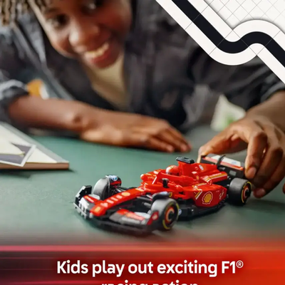 LEGO 6526994 Speed Champions Ferrari SF-24 F1 Race Car 77242
