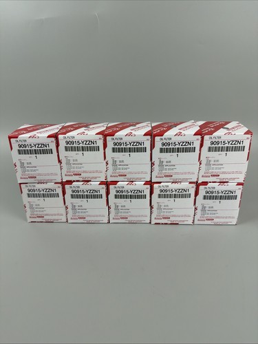 GENUINE OEM TOYOTA LEXUS SCION OIL FILTER 90915-YZZN1 (SET OF 10) FREE SHIPPING!