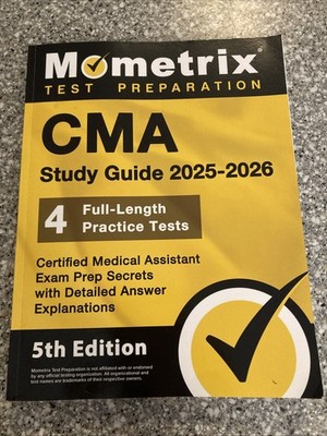 CMA Study Guide 2025-2026 - Certified Medical Assistant Secrets [5th Edition]