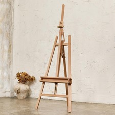 Studio Art Easel,Solid Beech Wood Artist Easel,Hold Canvas up to 48  , Adjusta...