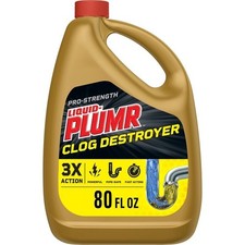 Pro-Strength Clog Remover Gel Drain Cleaner Pipe Guard Safe Septic Systems