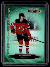 2020-21 Upper Deck Stature Gravitas Green Nico Hischier 023/149 #G-24