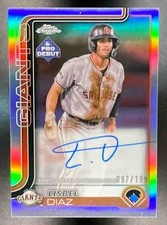 LISBEL DIAZ Refractor /199 2025 Topps Baseball Pro Debut Chrome #PDC-137 GIANTS