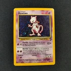 Mewtwo 010/130 Base Set 2 Holo Vintage Wotc Pokemon Tcg Card DAMAGED