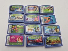Leapfrog Leapster Lot of 11 Learning Game Cartridges Cars Star Wars Finding Nemo