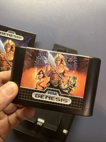 Golden Axe (Sega Genesis 1989) Complete CIB With Manual
