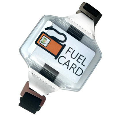 10 Pack - Heavy Duty Visor Fuel Card & Insurance Holder for Car & Truck Fleets