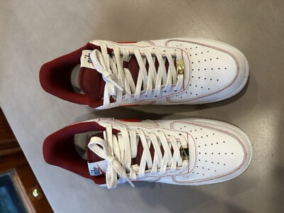 Nike Air Force 1 Low '07 First Use White Team Red Size 12 Men's