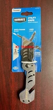 HART Micro Folding Quick-Change UTILITY KNIFE with LINER LOCK & STRING CUTTER