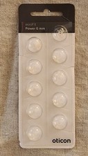 Oticon miniFit domes  POWER 6mm   3-Pack 30 individual pieces 