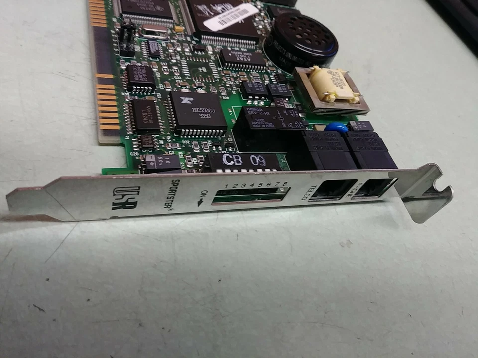 US Robotics 8-Bit ISA 14.4K Internal Sortster Faxmodem Card Model 1.012.0266-B - Image 2 of 4