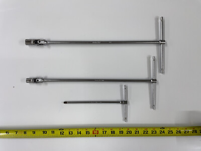 Beta Tools 5mm Hex Key and Swiveling 10mm, 13mm Spark Plug Socket 