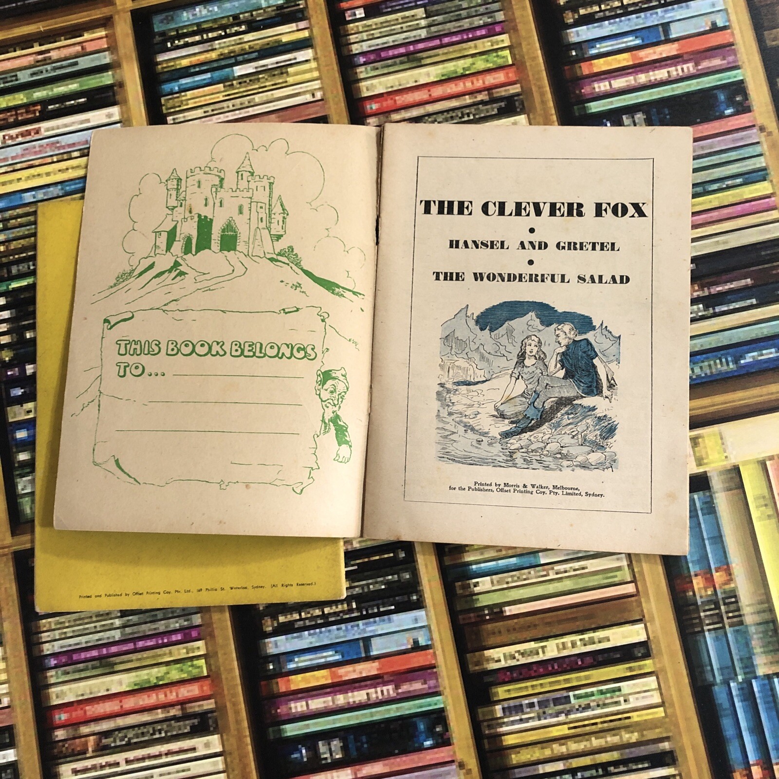 Wattle Series E198 The Clever Fox and Other Stories & E208 Caught Red-handed!