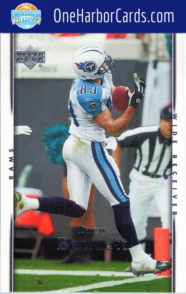 2007 Upper Deck St. Louis Rams #175 Drew Bennett