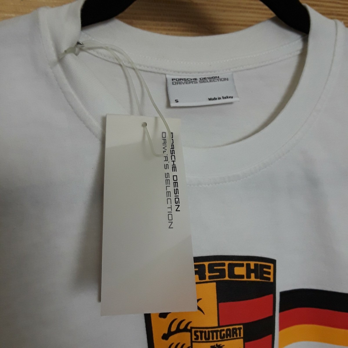 PORSCHE DESIGN Drivers Selection Logo T Shirt Sz Small 911 Stuttgart Turbo  SZ S