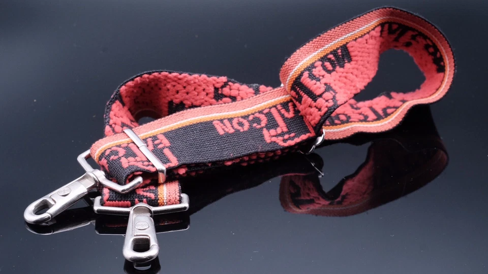 Falcon Black and Red Camera Strap 26” X2”Excellent Condition - Image 2 of 3