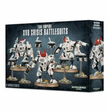 Tau Empire XV8 Crisis Battlesuits Boxed Set Games Workshop Warhammer 40k