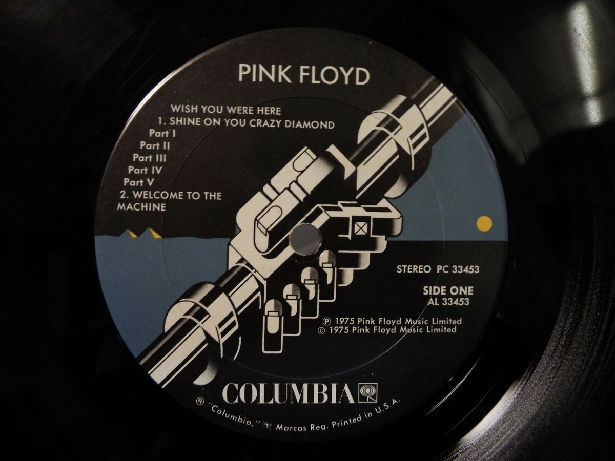PINK FLOYD WISH YOU WERE HERE 1975 LP VINYL ALBUM | eBay