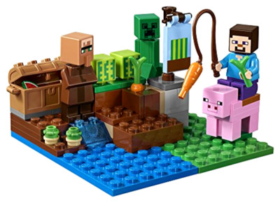 villager minecraft lego