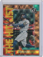 JOSE ALTUVE Astros 2022 Donruss Baseball #THL-10 The Hit List Insert Card /999