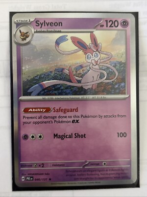 sylveon pokemon card ebay Pokemon SYLVEON 040/131 Prismatic Evolutions