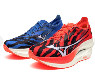 MIZUNO Wave Rebellion Pro 3 U1GD2533 03 Akaoni × Aooni Running Shose Men's size