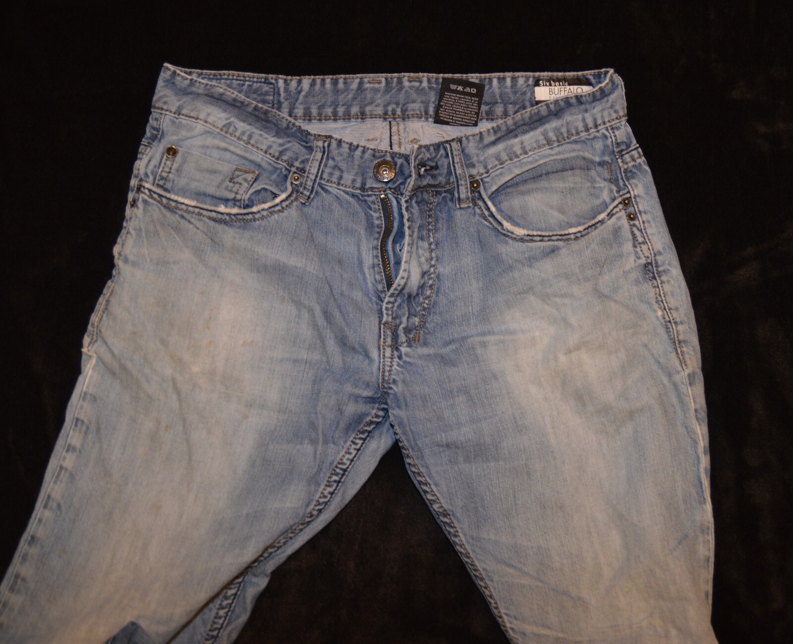 Buffalo David Bitton Six basic slim straight dist… - image 2