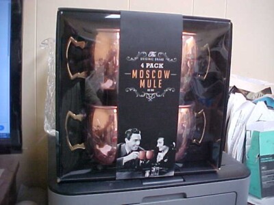 The Original Brand 4 Pack Moscow Mule New In Box