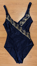 Trulo Collection Swimsuit Israel Blue Gold - 12