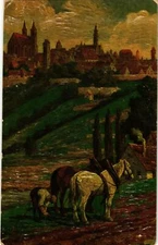 CPA AK Rothenburg- blick vom Felsenkeller GERMANY (940963)