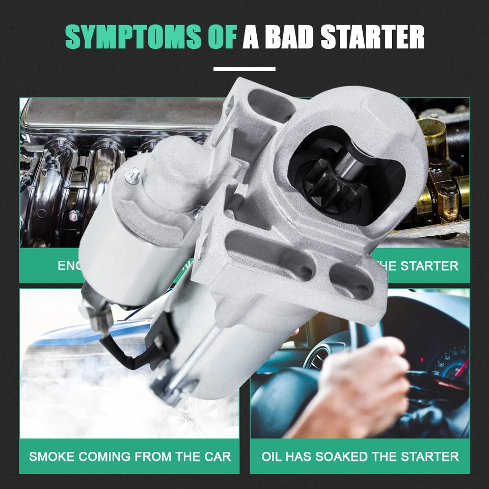 Starter For Buick Century Chevrolet Venture Pontiac Grand Am 2001-2005 6491 - Image 3 of 4